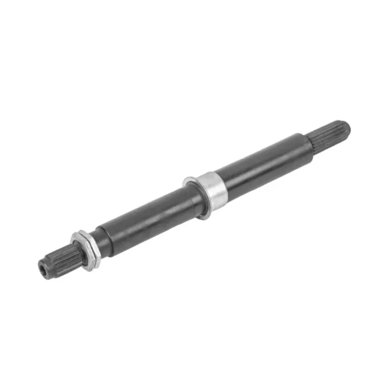 Rectangular spline motor shaft